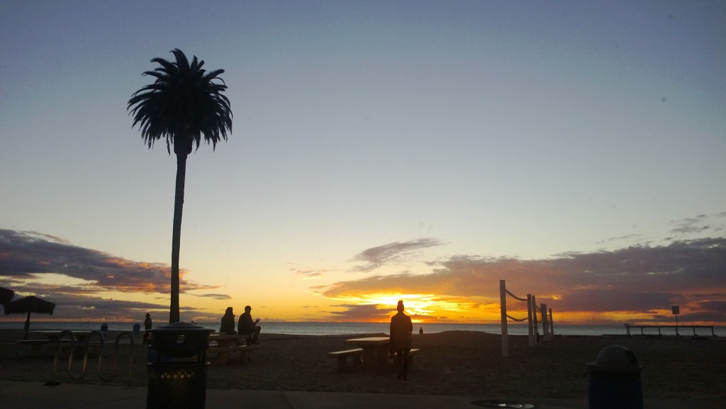 Moonlight Beach Sunset